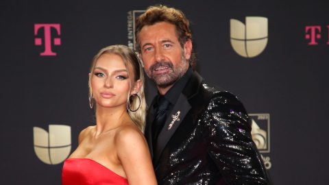 Gabriel Soto e Irina Baeva hablan juntos con la prensa | Mezcalent.