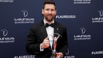 Lionel Messi gana su segundo Premio Laureus.