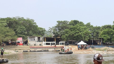 Frontera sur de México, sin reforzamiento de seguridad y abierta al paso de migrantes