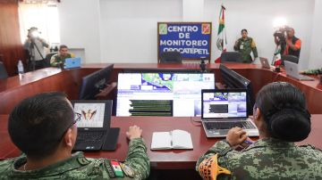 Ejército mexicano instala Centro de Monitoreo ante creciente actividad del volcán Popocatépetl