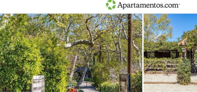 Así luce la campirana casa Reese Witherspoon en Malibú.