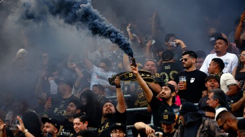 Fanaticada del LAFC.