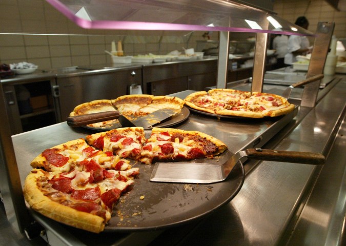 Foto referencial de una pizza.