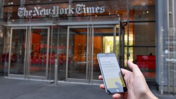 Edificio de The New York Times, el 6 de septiembre de 2018 en Nueva York.