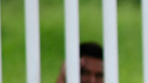 Inmigrantes deportados a Guatemala arriban a El Ceibo, el 19 de agosto de 2021.
