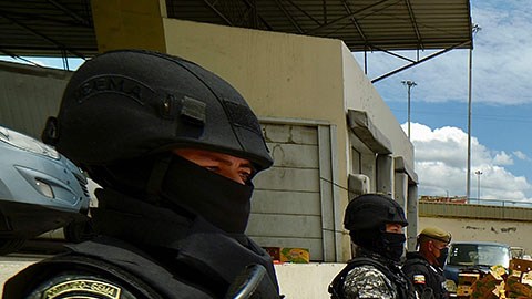 Decomiso de droga en Ecuador