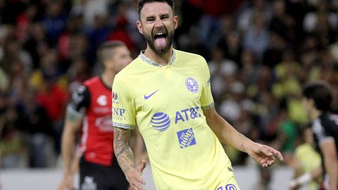 Miguel Layún durante un encuentro de Club América.