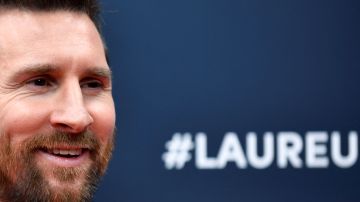 Lionel Messi en los Premios Laureus 2023.