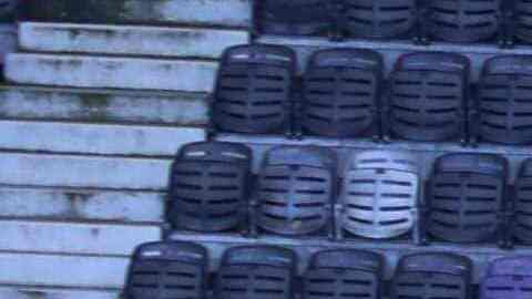 La amenaza de bomba provocó que se activara el protocolo de seguridad en el estadio.