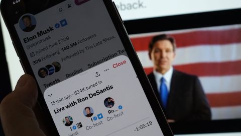 Ron DeSantis se unió a Elon Musk en Twitter Spaces para anunciar su candidatura a la Presidencia.