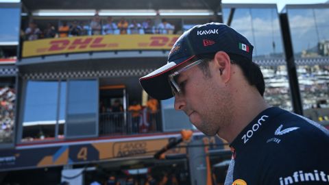 Sergio 'Checo' Pérez durante el GP de Móncaco.