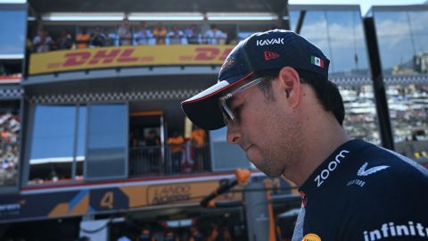 Sergio 'Checo' Pérez durante el GP de Móncaco.