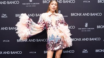 NEW YORK, NEW YORK - FEBRUARY 12: Michelle Salas attends Bronx and Banco NYFW FW23 "La Bohème" at Nubeluz at The Ritz Carlton Nomad on February 12, 2023 in New York City. (Photo by Sean Zanni/Getty Images for Bronx & Banco)