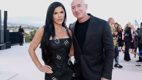 Lauren Sánchez y Jeff Bezos