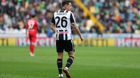 Florian Thauvin en un partido por la Serie A.