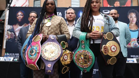 Claressa Shields y Hanna Gabriels