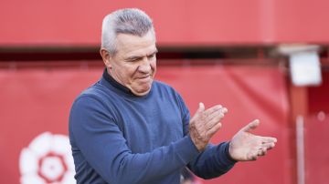 Javier 'Vasco' Aguirre, entrenador mexicano en el RCD Mallorca.