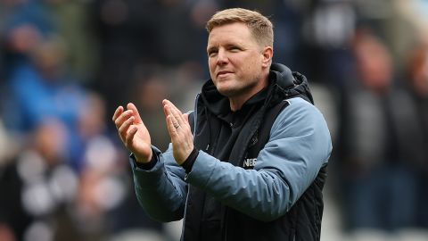 Eddie Howe, entrenador del Newcastle United.