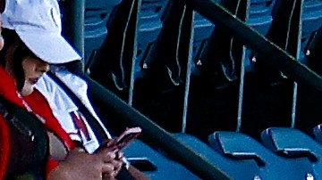 Fans de Los Angeles Angels.