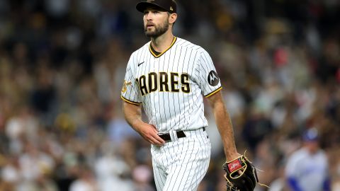 Michael Wacha, lanzador de los Padres de San Diego.