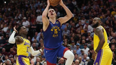 Nikola Jokic tuvo una actuación espectacular en el triunfo de los Nuggets.