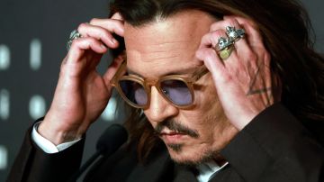 CANNES, FRANCE - MAY 17: Johnny Depp attends the "Jeanne Du Barry" press conference at the 76th annual Cannes film festival at Palais des Festivals on May 17, 2023 in Cannes, France. (Photo by Guillaume Horcajuelo/Pool/Getty Images)