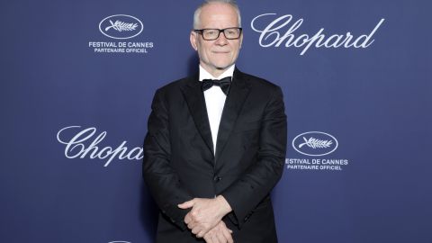 CANNES, FRANCE - MAY 19: Thierry Fremaux attends the Chopard Trophy during the 76th annual Cannes film festival at Carlton Beach on May 19, 2023 in Cannes, France. (Photo by Pascal Le Segretain/Getty Images)