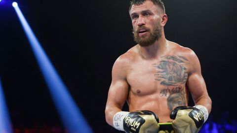 Vasyl Lomachenko, portentoso boxeador ucraniano.