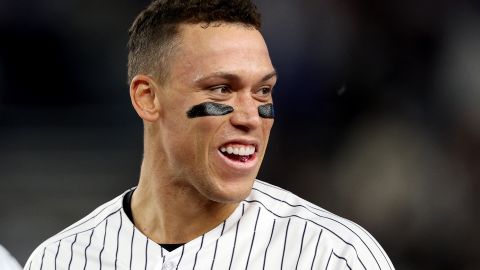 Aaron Judge en juego contra Baltimore Orioles.