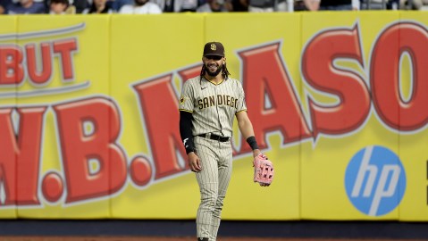 Fernando Tatis Jr. durante partido contra New York Yankees.