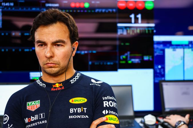 Sergio 'Checo' Pérez en la Qualy del GP de Mónaco.