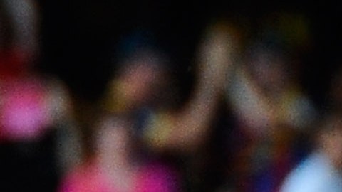 Lionel Messi y Sergio Busquets en el FC Barcelona celebrando gol.