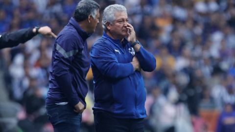 Víctor Manuel Vucetich en su etapa al frente de Rayados de Monterrey.