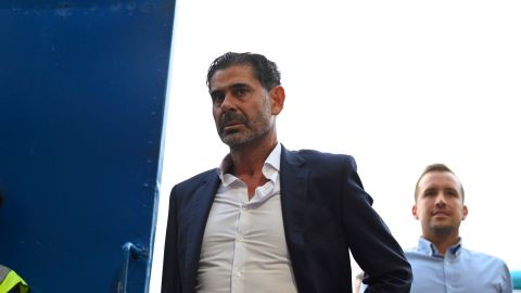 Fernando Hierro en la final del Clausura 2023 de la Liga MX.