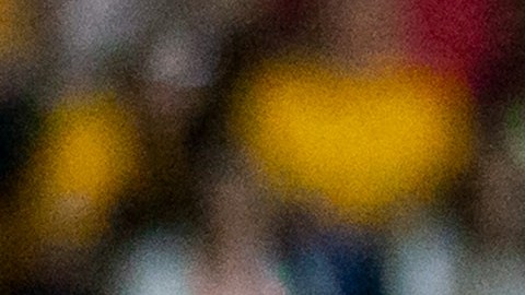 Víctor Guzmán se fue en blanco del partido.