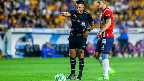 Víctor Guzmán se fue en blanco del partido.