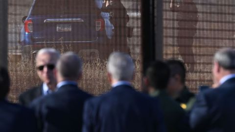 Joe Biden en la frontera