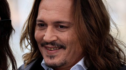 Johnny Depp en el Festival de Cannes 2023.