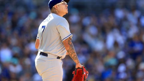 Julio Urías se encuentra en la lista de lesionados por los Dodgers.