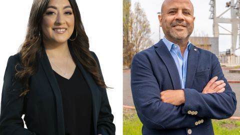 Kim Nguyen y Tim Sánchez compiten por dos distritos en California.