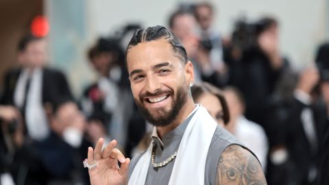 Maluma en la Met Gala 2023.