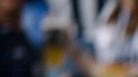 Monterrey celebra un gol contra Santos Laguna.