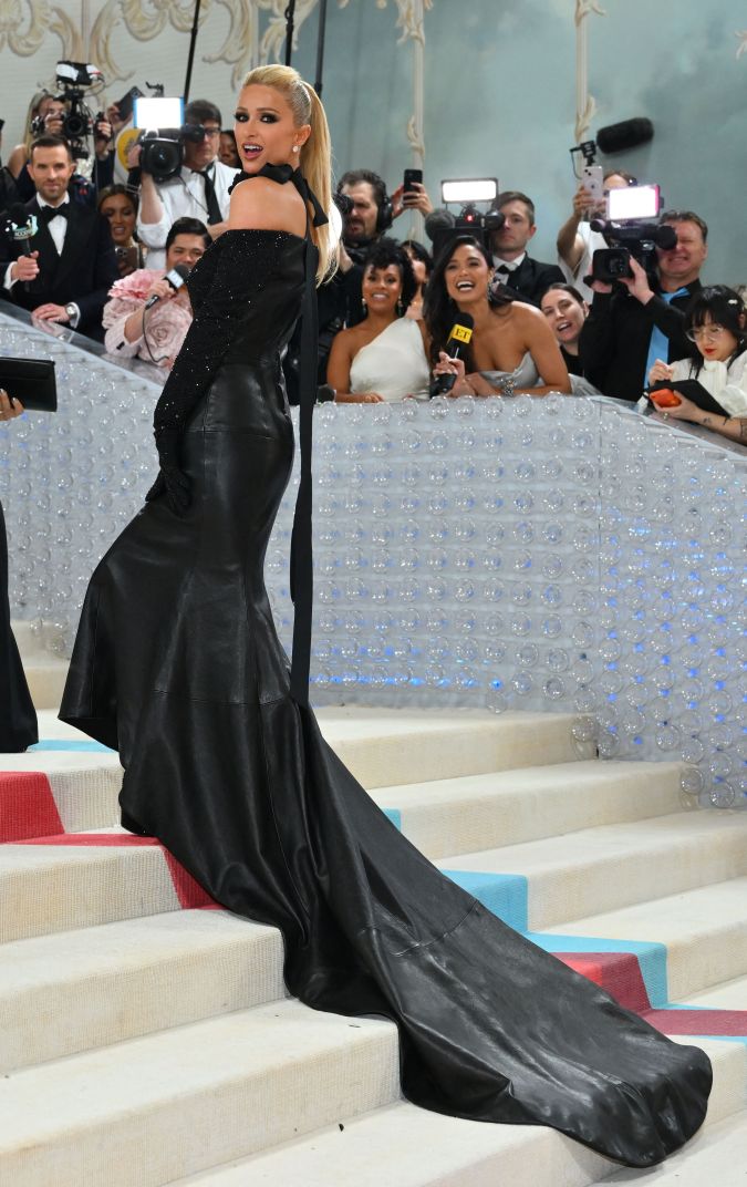 Paris Hilton en la Met Gala 2023.