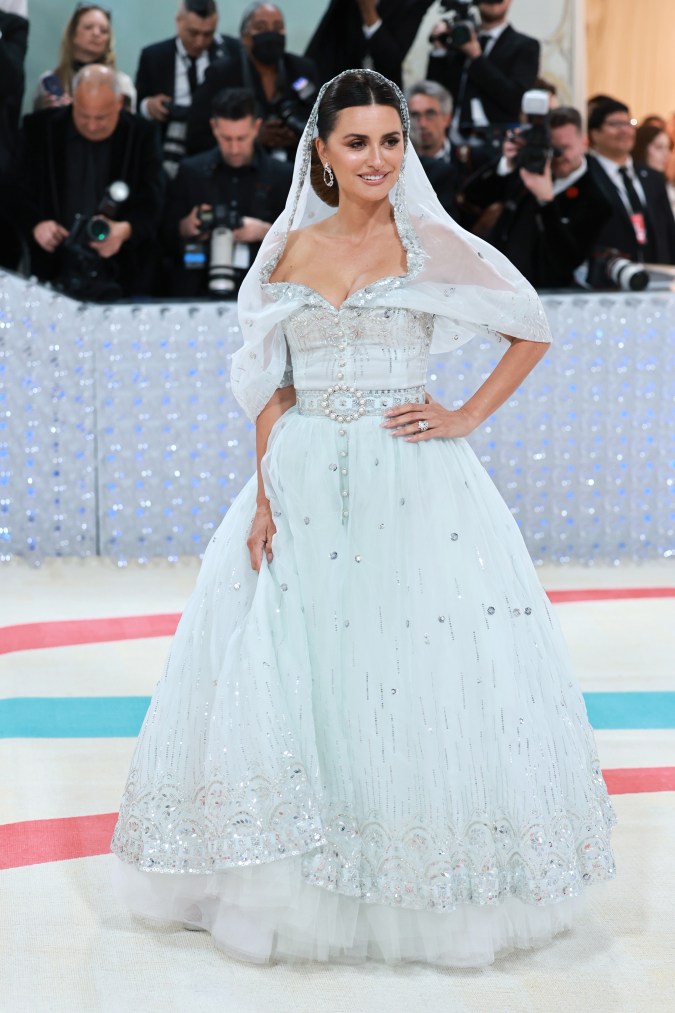 Penélope Cruz en la Met Gala 2023.