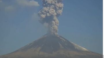 México mantiene la alerta amarilla fase 3 ante incremento de la actividad del volcán Popocatépetl