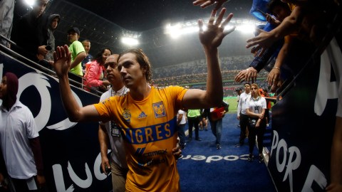 Sebastián Córdova, durante el partido de vuelta de las Semifinales del torneo Clausura 2023 de la Liga BBVA MX.