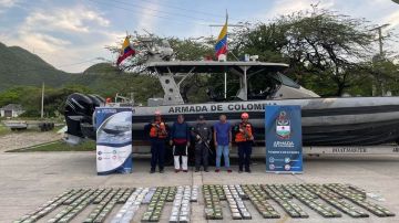Decomiso de droga en Colombia
