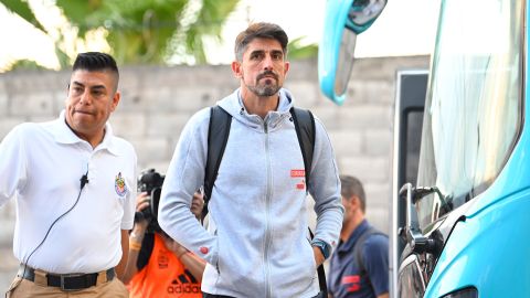 Veljko Paunovic, director técnico , durante el partido de ida del torneo Clausura 2023 de la Liga BBVA MX, entre los Tigres de la UANL y las Chivas.