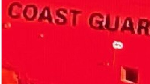 Guardia Costera en Georgia rescata a perrito y dos tripulantes de barco justo antes de hundirse