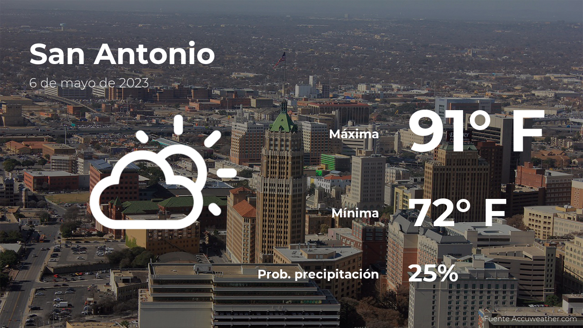 San Antonio, Texas: weather forecast for this Saturday, May 6 | 24 News ...